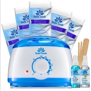 Bella verde wax kit and hypoallergenic beans